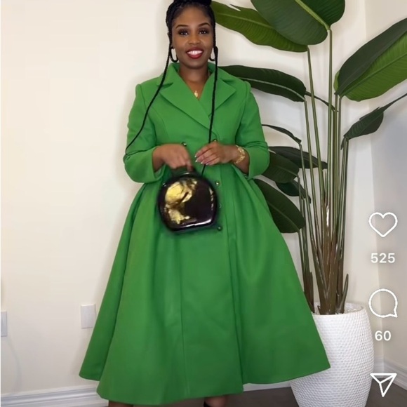 Stylewe green coat - Picture 1 of 2